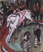 Ernst Ludwig Kirchner German,Circur Rider oil painting reproduction